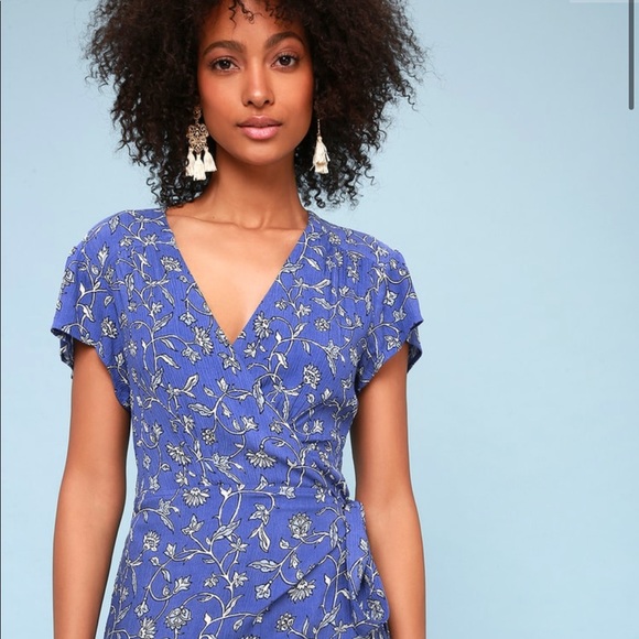 Lulu’s Summer Safari Wrap Maxi Dress - Picture 2 of 9